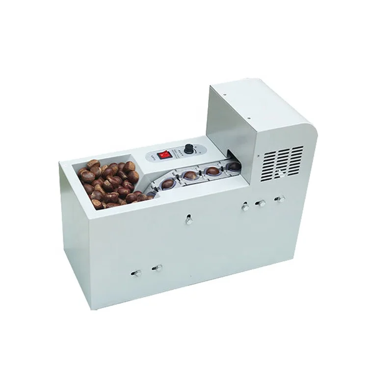 

Hot Sale Automatic Small Electric Chinese Chestnut Shell Cutting Opening Machine Chestnut Incision Opener Cutter