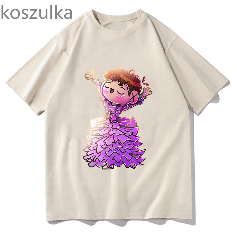 2024 Nemo Eurovision Fans T-Shirts O-Neck Sleeve The Code Clothes Y2k Harajuku Summer Unisex Fashion Pure Cotton Short Sleeve