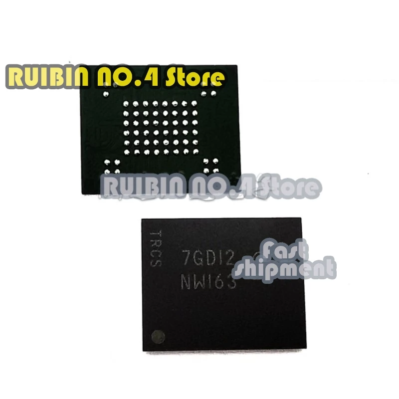 2pcs/lot MT29F4G16ABBDAHC:D NW163 flash memory chips