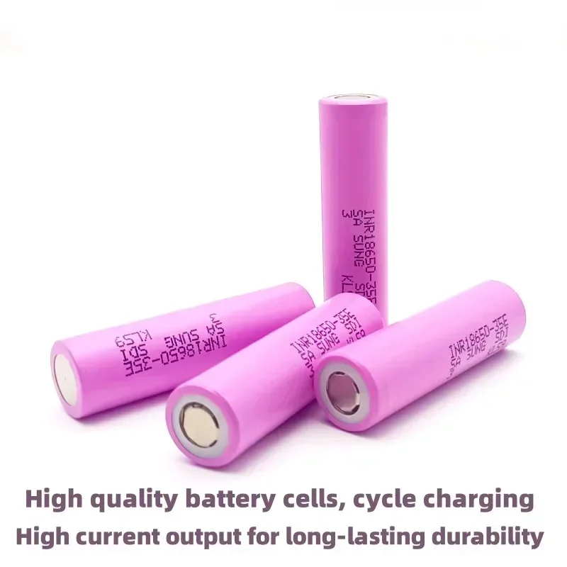 3.7V 3500mAh 18650 Lithium ion INR18650-35E Rechargeable Battery, INR1865-35E 3500mAh+3.7V 18650 3500mAh with charger included