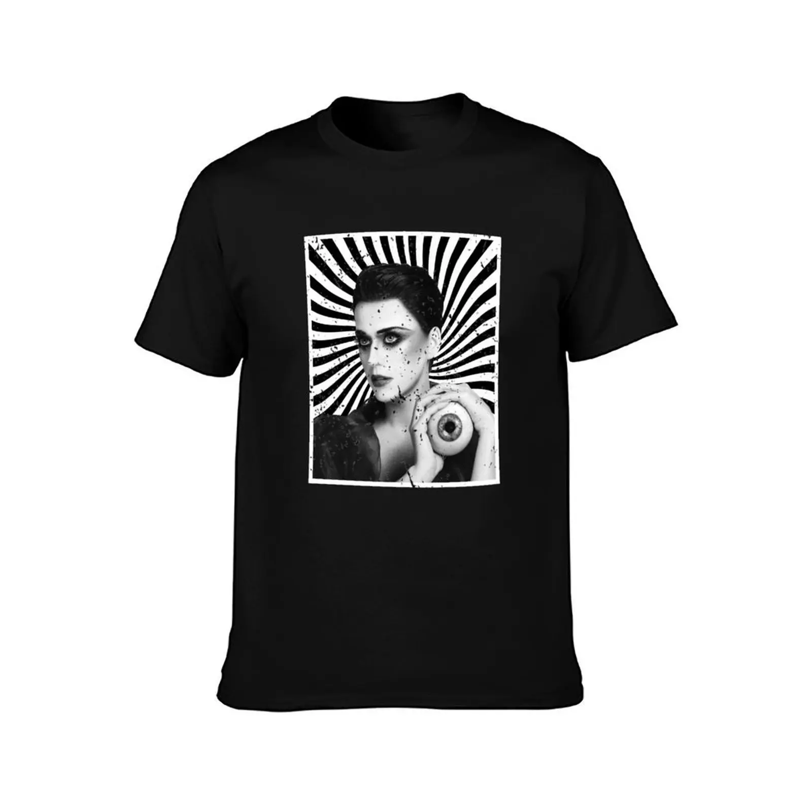 Katy-Perry T-Shirt, Summer Casual Cotton Tee, Oversized Streetwear Tops, Vintage Graphic Print, Loose Fit Short Sleeve