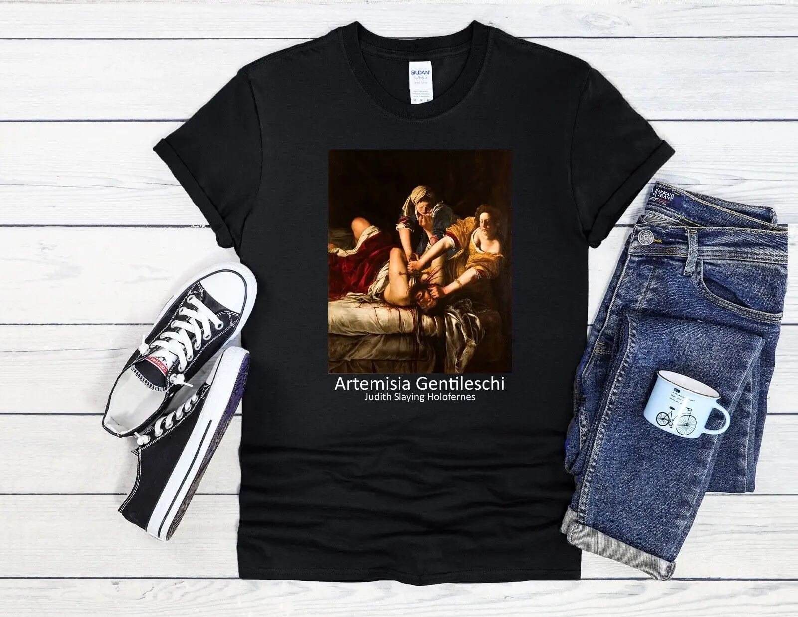 Artemisia Gentileschi Jute Bag Baseball T Shirt Top 3390