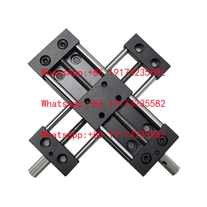 Manual XY Two-Axis Combination Linear Stage , Stretching Table With Locking