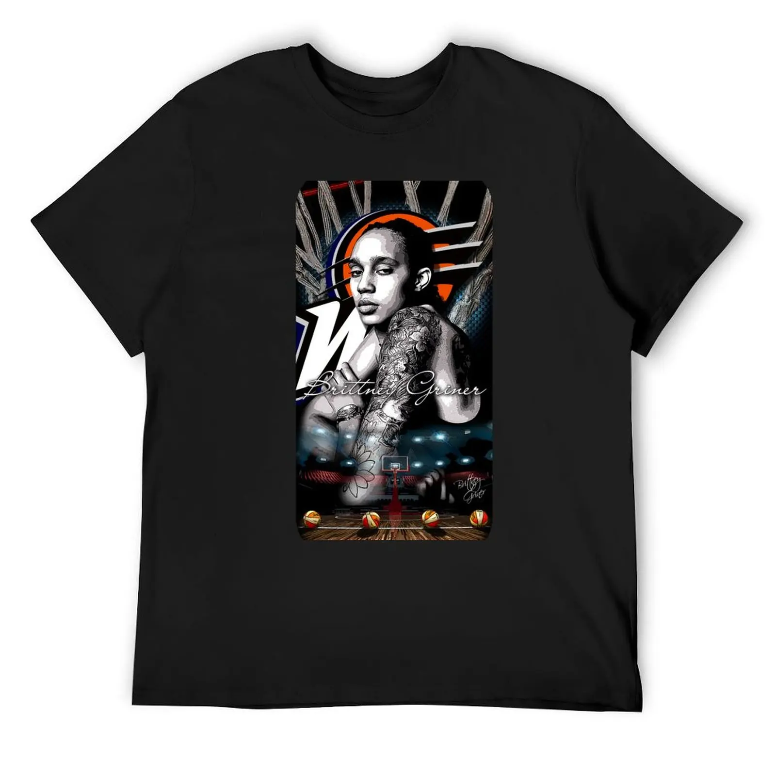 

Brittney Griner AllStar Phone Case T-Shirt summer 2025 anime stuff new edition mens graphic t-shirts funny