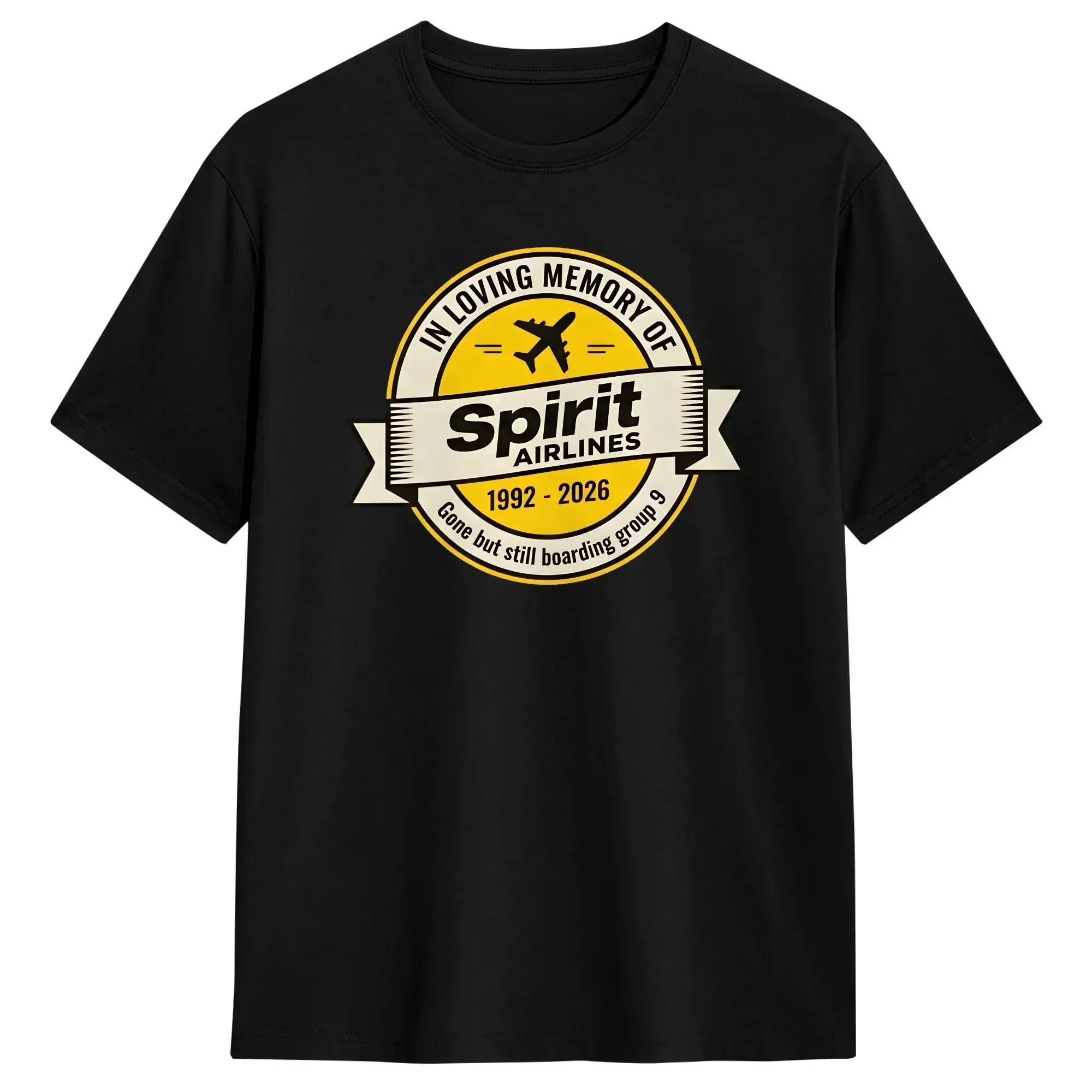 Forever Spirit Airlines Men's Cotton T Shirt