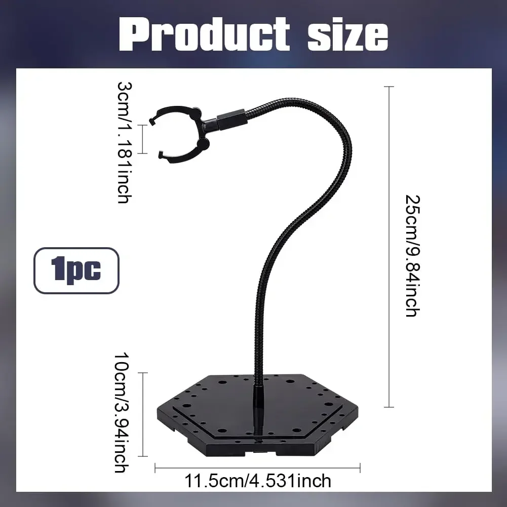 25cm Snake Tube Bracket Action Figure Base Display Stand Bracket For Figure Animation Cinema Game Model Toy Bracket Accessories image 6