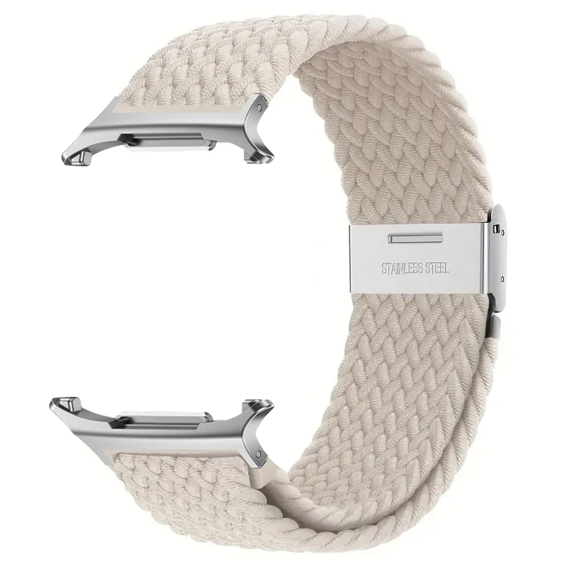 No gaps strap for samsung galaxy watch ultra 47mm band galaxy watch ultra 47MM Bracelet Nylon Elastic Braided Solo Loop strap