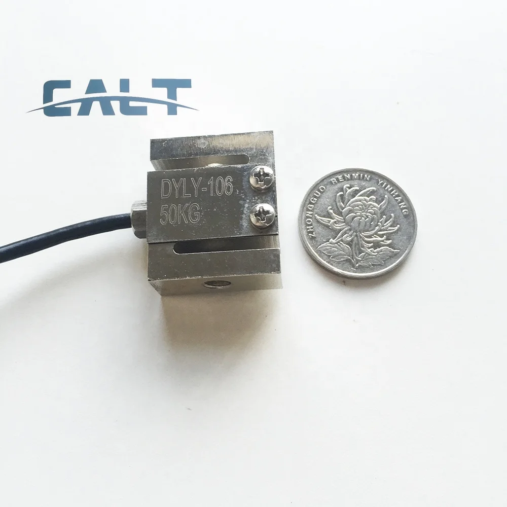 Small Size CALT LCLY-B06 S-Type Micro Load Cell Tension Pressure Sensor for Material Testing Machine