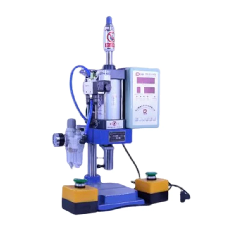 

Model 63 Bench Press Small High Precision Riveting Machine Pneumatic Punching Machine 200kg Single Column Riveting Machine