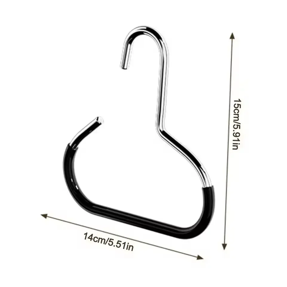 10/1PCS Durable Circle Ring Hat Hanger Non-marking Non-slip Hat Storage Hook Scarf Towel Tie Hanging Rack Coat Hooks