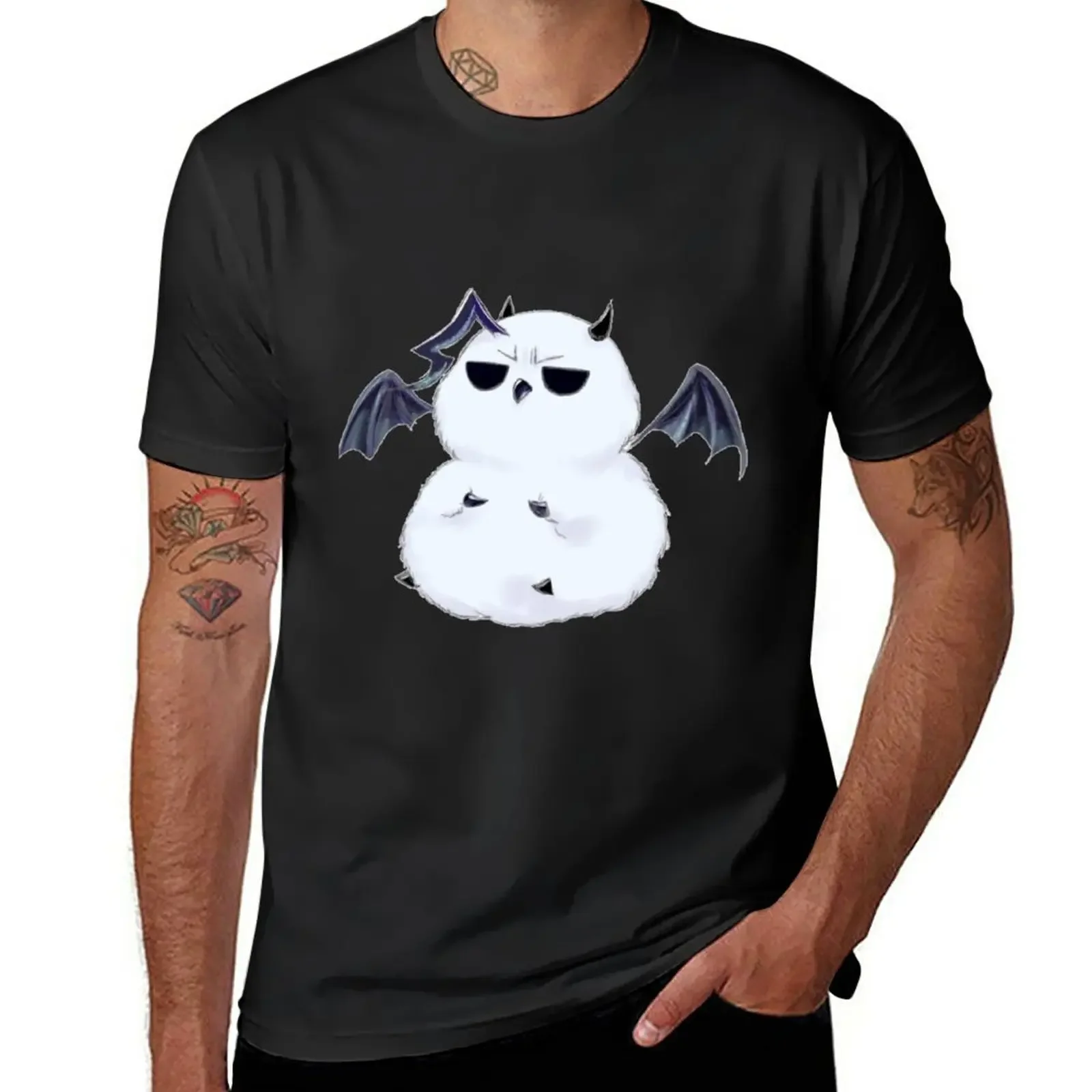 

Eggie sensei (Welcome to Demon School Iruma-kun) T-Shirt Short sleeve tee customizeds summer clothes mens t shirt