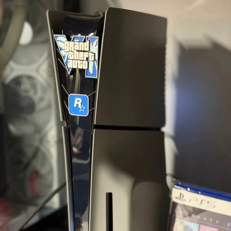 GTA 6 Grand Theft Auto 3D Printed Logo GTA VI PS5Decor Creative Game Peripheral Display Decor For Adult Game Fans