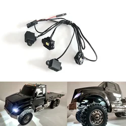 Światła podwozia LED Światła nadkoli 5V dla 1/10 RC Crawler Car Traxxas TRX6 Hauler Diy Parts