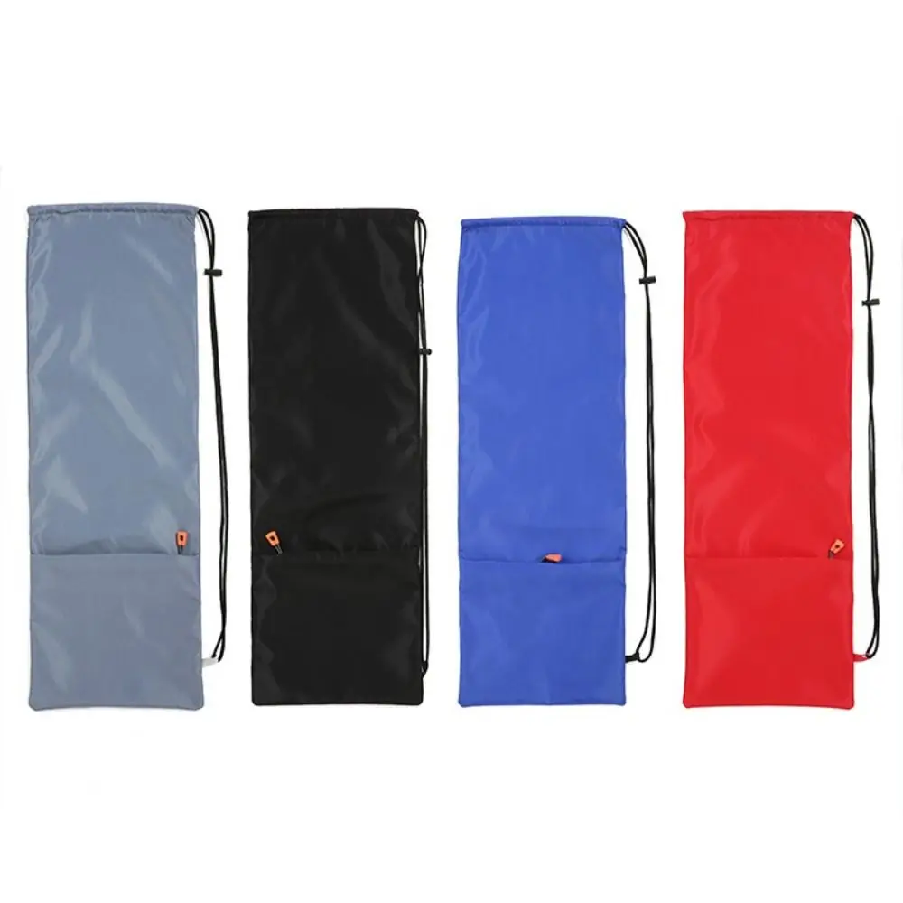 Waterproof Badminton Racket Bag Drawstring Pocket Protective Cover Badminton Storage Bag Thickened Single Shoulder