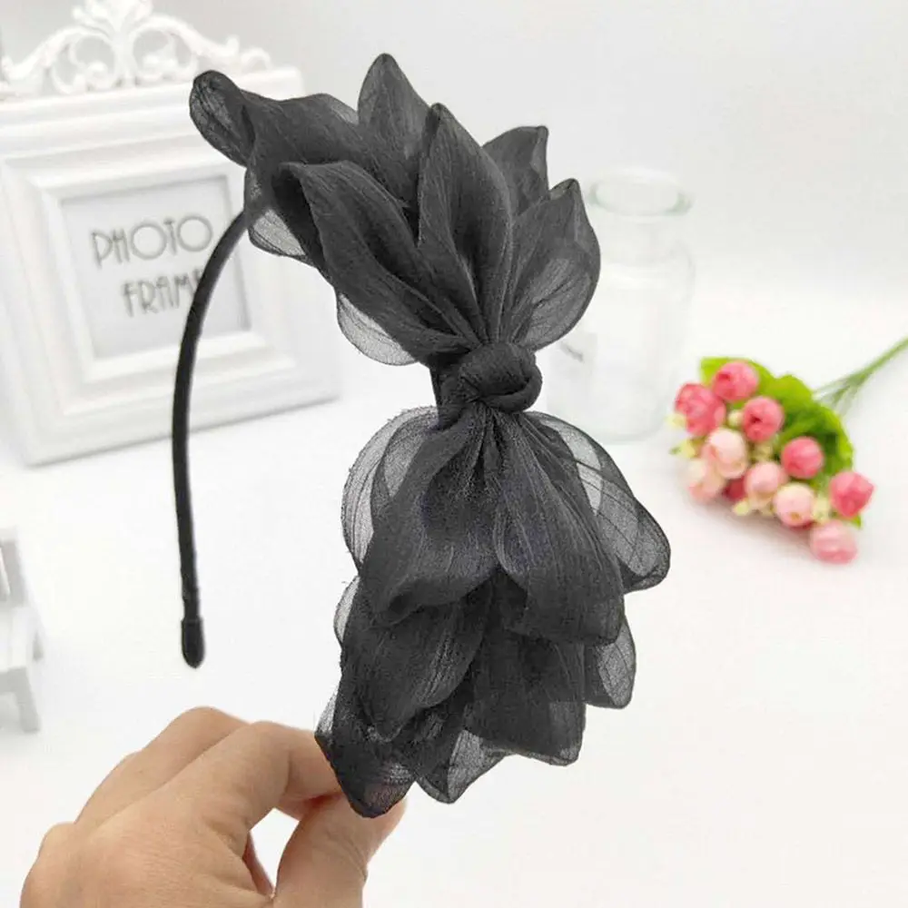 

Shining Big Bow Lace Hair Band Hair Accessories Head Band Hair Hoop