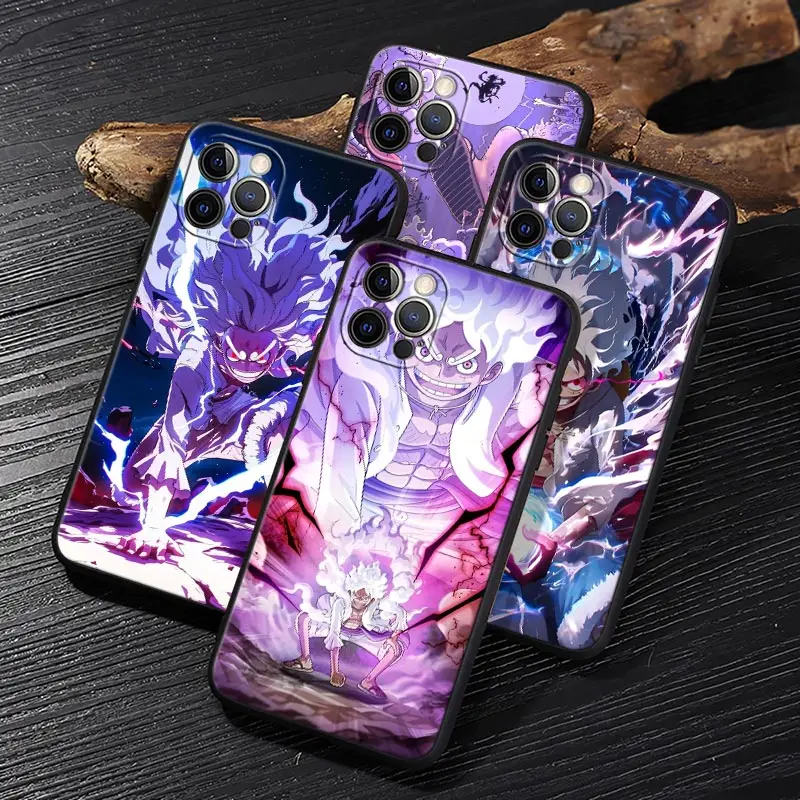 

Ones Pieces Sun God Nika Luffy Funda For iphone 17 Case For iPhone 16 15 11 12 13 Mini 17 Pro Max 16 Plus 17E 16E Air Case Cover