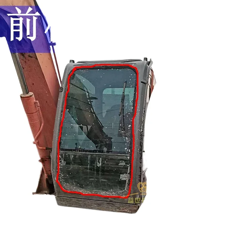 For 230 Hitachi 60 70 330 350 360Front windscreen glass rubber strip leather strap layering Excavator Parts