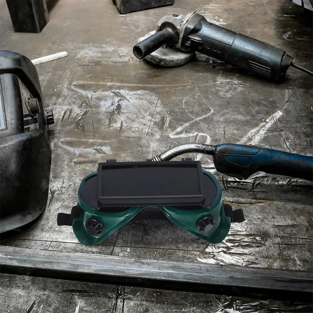 

2Pcs Dual-Flip Welding Safety Glasses Protective Eyewear Lightweight Comfortable Fit for Extended Wear in Industrial