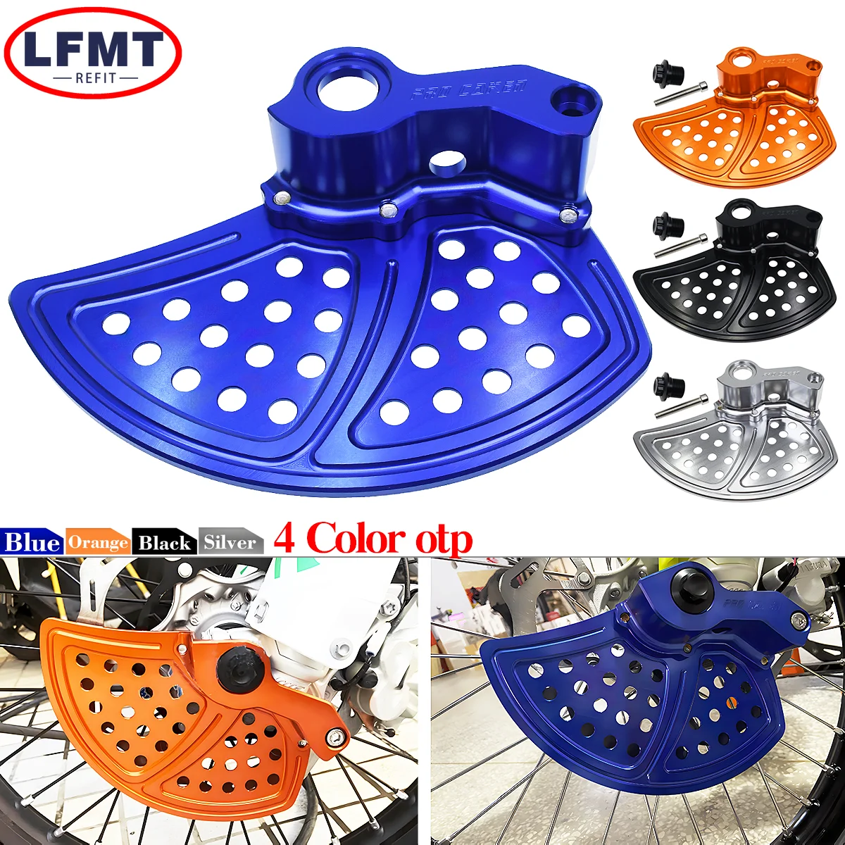 

22mm Axle CNC Front Rear Brake Disc Guard Protector For KTM EXC EXCF SX SXF XC XCF XCW For Husqvarna TE TX TC FE FX FE 2016-2023