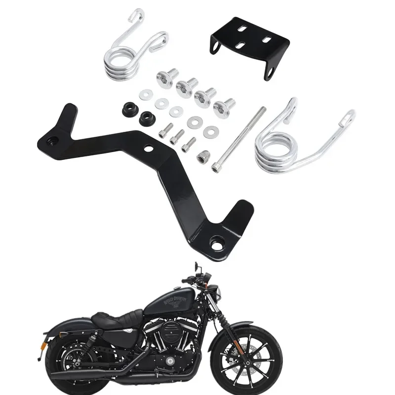 

For Harley Sportster 1200 883 2004-2006 2010-2016 Iron 883 Motorcycle Parts Seat Kit Spring Saddle Support Bracket Acsessories