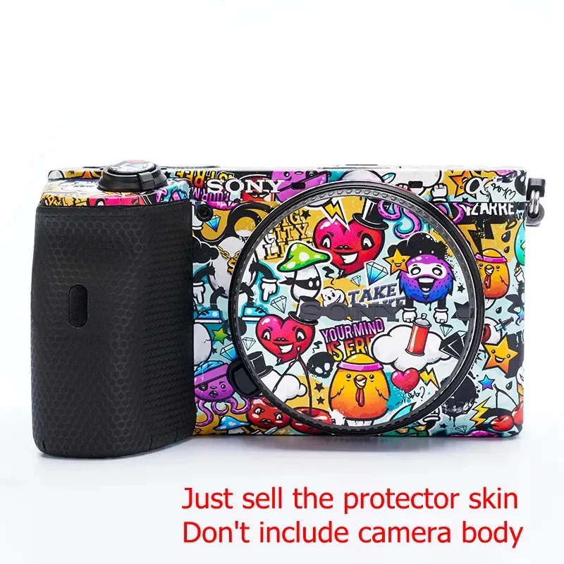 A6600 Camera Skin Wrap 3M Vinyl Decals Beschermfolie Body Protector Sticker voor Sony ILCE-6600 Camera Accessoires