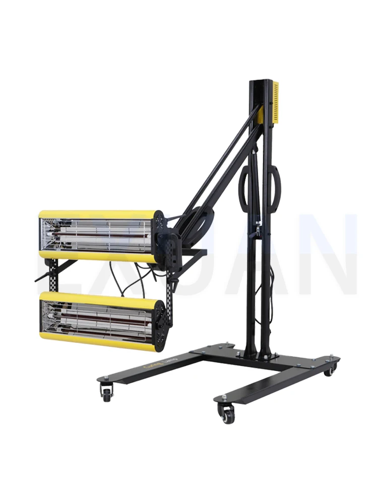 2600W Automotive Bakken Verflamp Mobiele Kortegolf Infrarood Drooglamp Spuiten Droger Autolak Bakruimte Baklamp Auto schilderlampen Spray verf mobiele korte golf infrarood bakken lamp Bakkerij verf - afbeelding 2