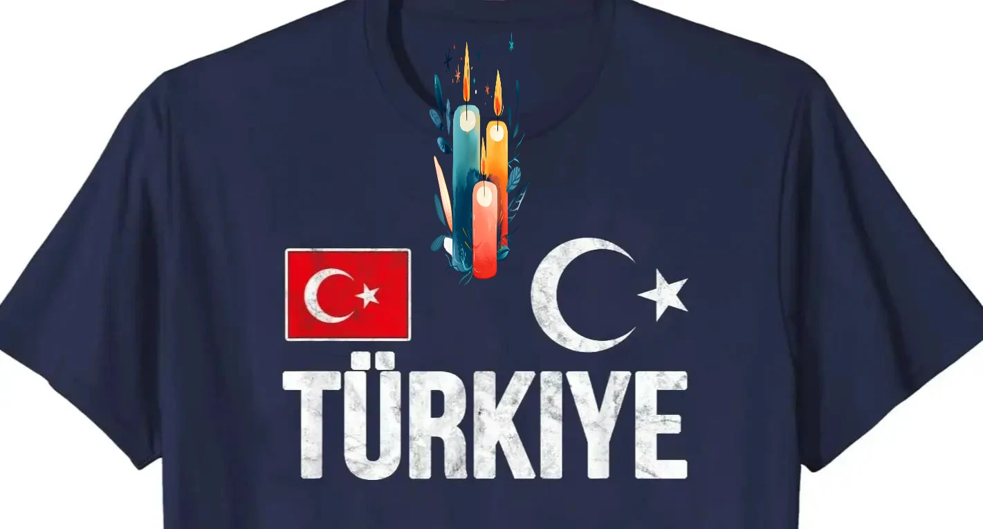 Turkiye Turkey Flag Turkish Gift T Shirt. Short Sleeve 100% Cotton Casual T-shirts Loose Top Size S-3XL