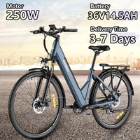 FAFREES F28 Pro Electric Bike 250W Motor 36V14.5AH Lithium Battery Adult City Electric Bike 27.5-inch Tire Mountain Riding Ebike