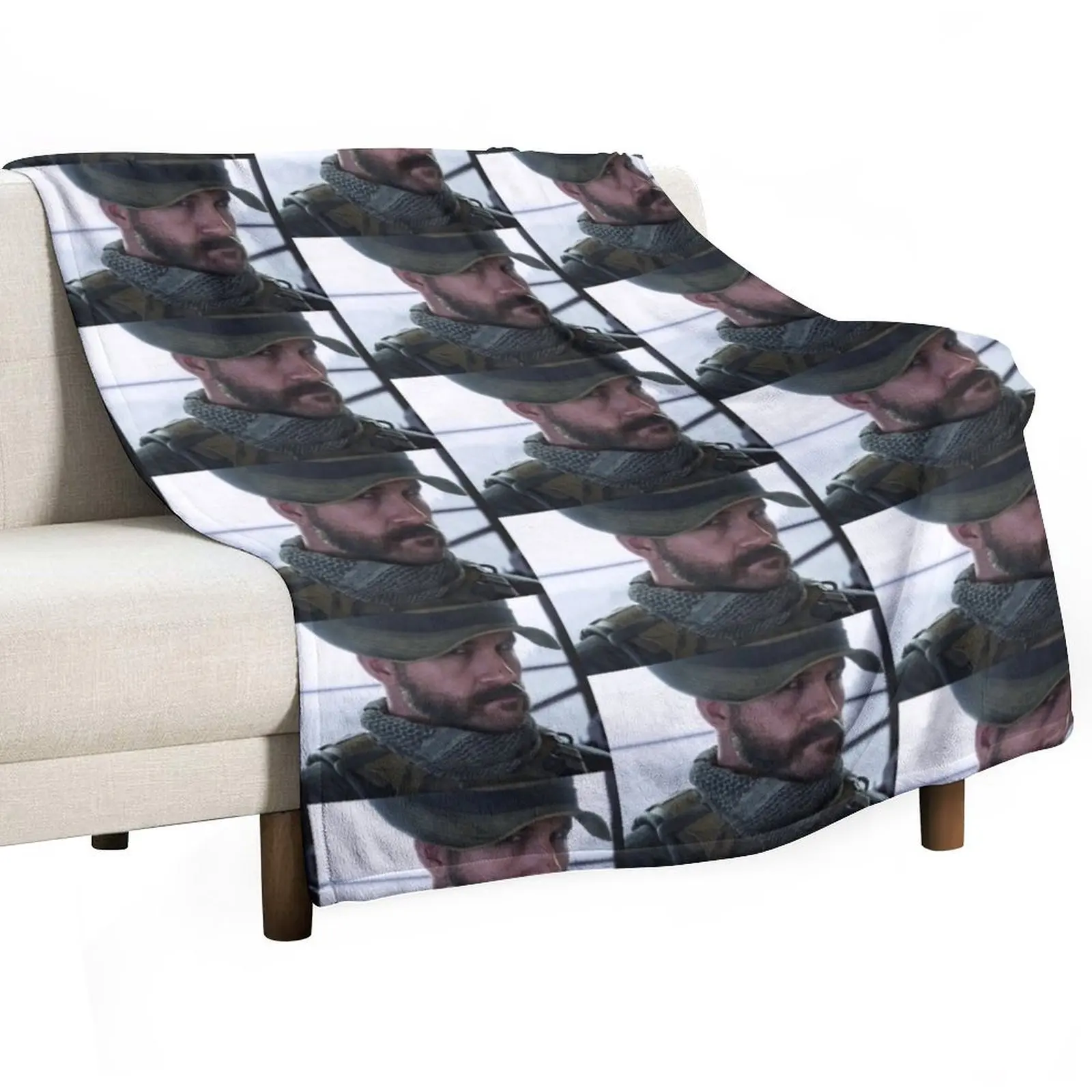 Captain John Price Throw Blanket Luxury St blankets and throws Blankets For Baby Blankets