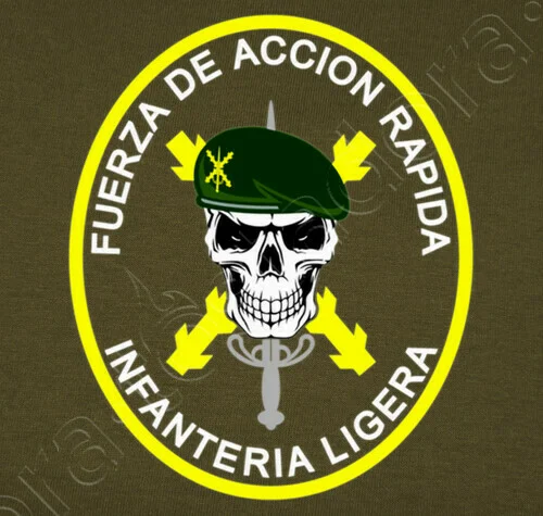 Spanish Legion Rapid Action Force Light Infantry Tercios T Shirt New 100% Cotton Short Sleeve O-Neck T-shirt Casual Mens Top