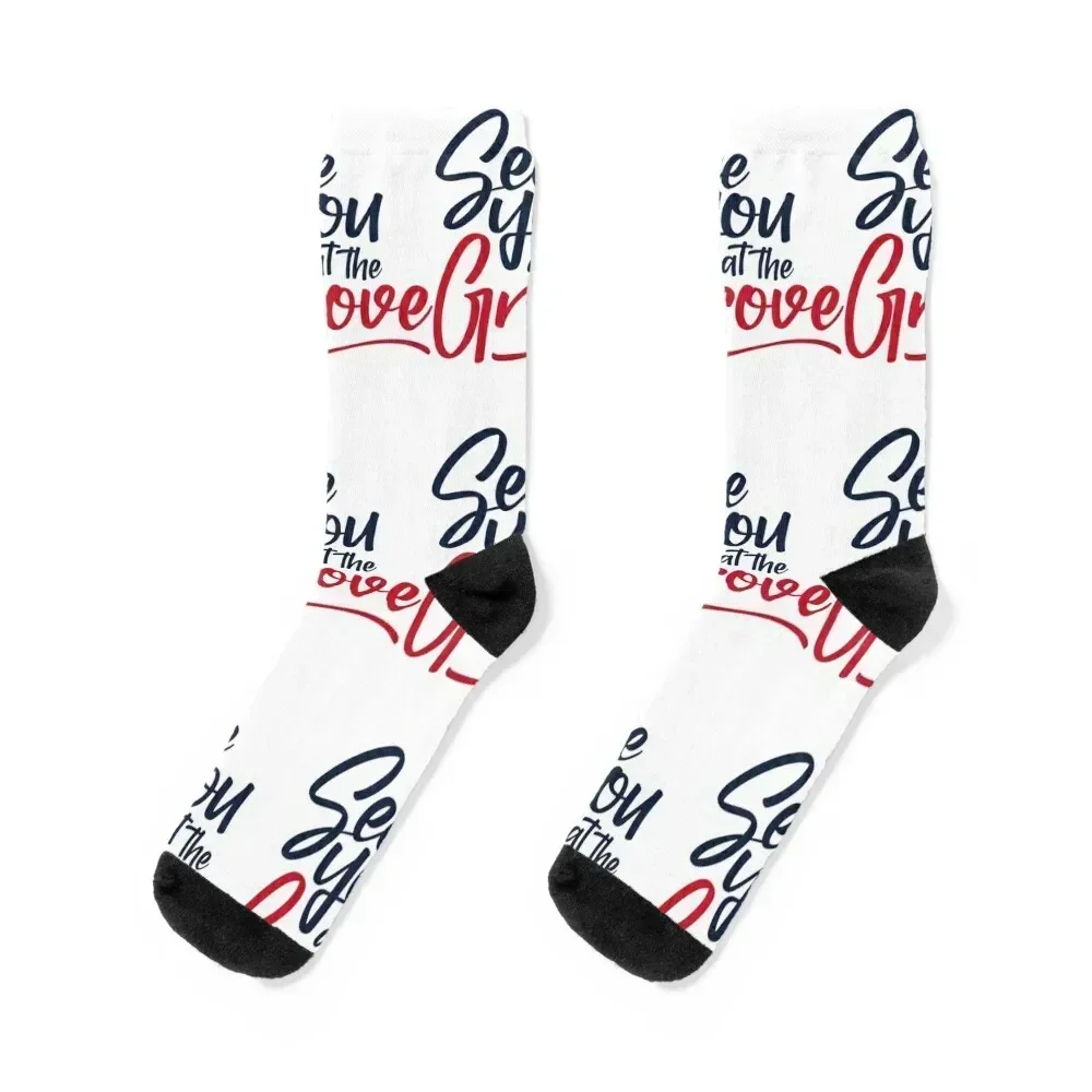 

Ole Miss - See you at the Grove Socks designer Stockings warm winter gym Girl'S Socks Men's