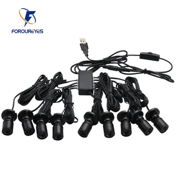 Możliwość przyciemniania oświetlenie szafki LED USB 5V typu Downlight do modelu wyświetlacz licznik wino zestaw garażowy półka wystawowa Mini reflektor