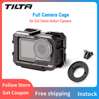 TILTA TA-T06-D Full Camera Cage for DJI Osmo Action Easy to Install, Multiple Mounting Points Cage  (Camera Excluded)