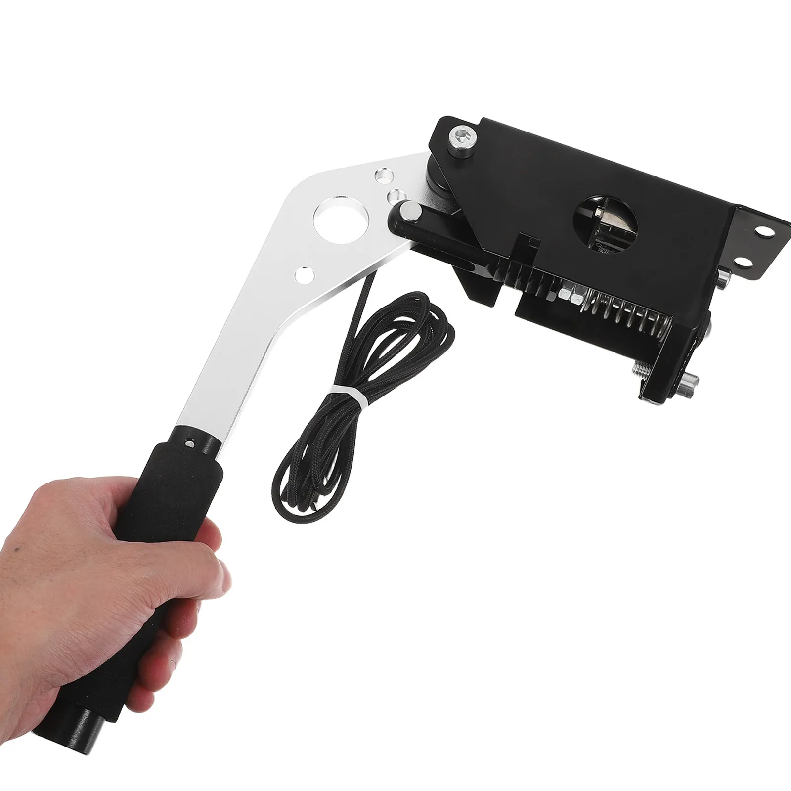 

Гоночный USB-гидравлический ручной тормоз с длинным рычагом для трековых дрифт-игр: быстрый отклик, подключи и работай