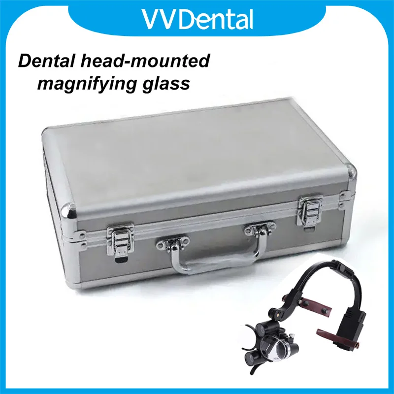 

Бинокулярное увеличительное стекло VVDental, стоматологические лупы, хирургическое увеличительное стекло, 2,5x 3,5x бинокулярное увеличительное стекло