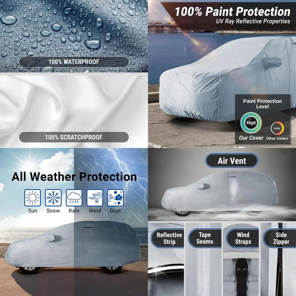 

Custom-Fit Waterproof Cover for 1999-2004 Land Rover Discovery Series II SUVs