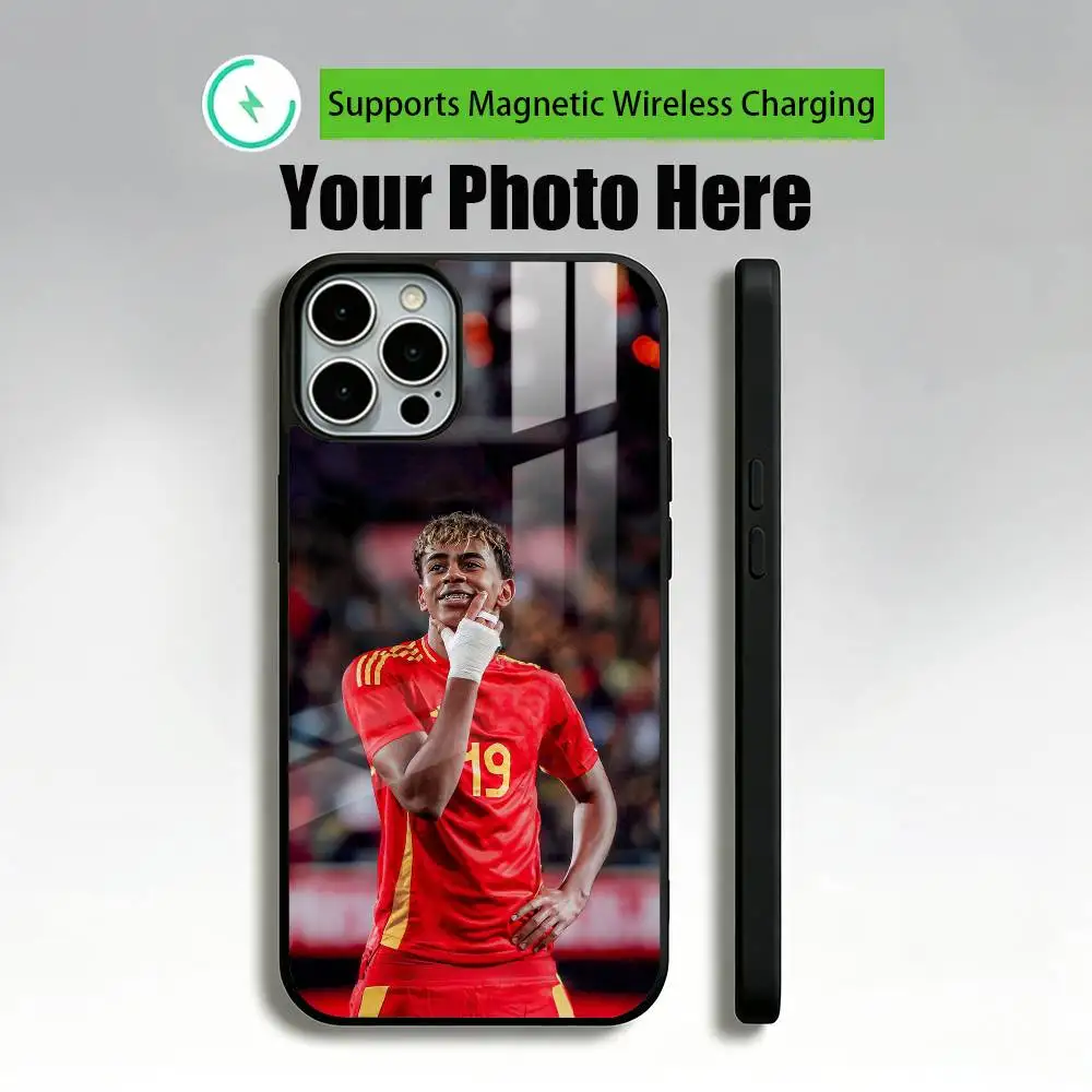 Yamal 19 Football Hot Selling  Phone Case For iPhone17,16,15,14,13,12 Plus,Pro Allows magnetic wireless charging