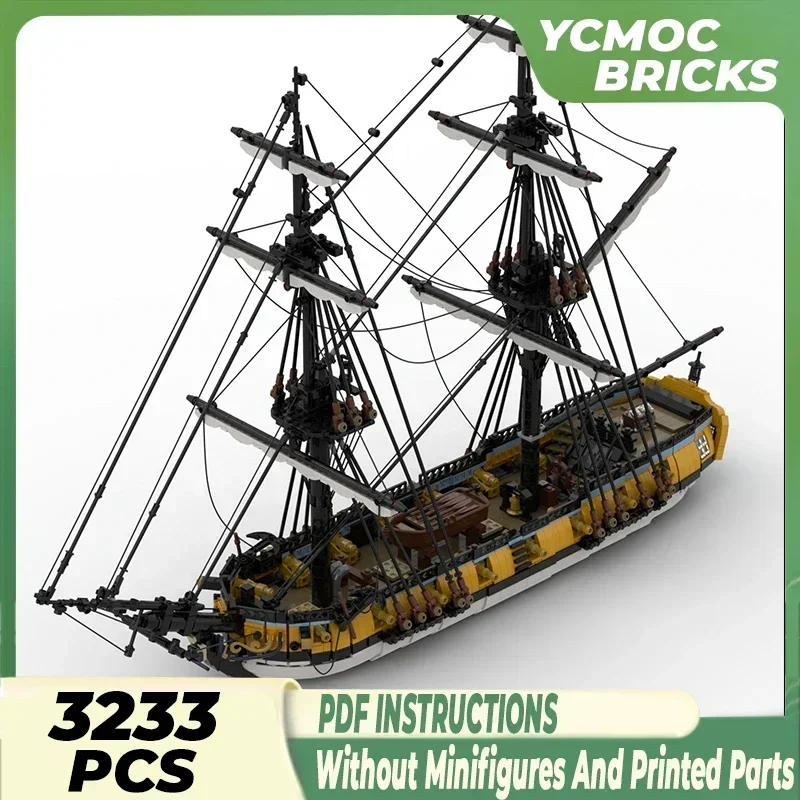 Warship Model Moc Building Bricks HMS Challenger British 14-gun sloop Technology Blocks Gifts Christmas Toys DIY Sets Assembly