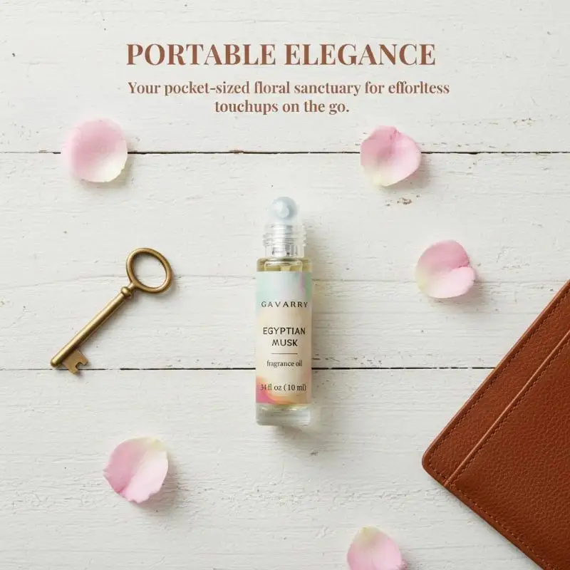 

10ml Women's Roll-On Fragrance A Trio Of Camellia, Tea & Notes, Fresh, Elegant And Ultra-Soothing, Perfect Gift Choice