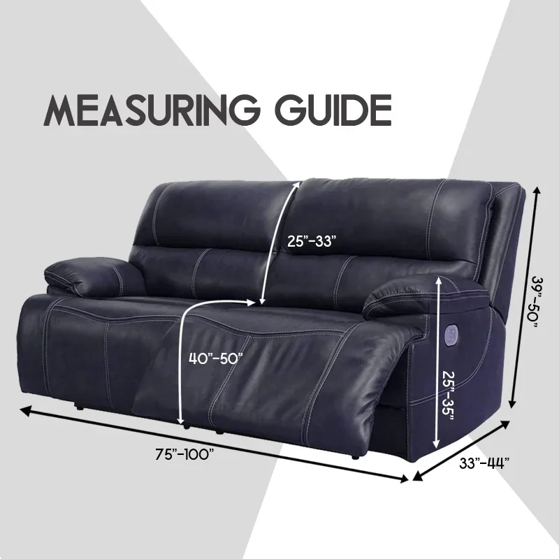 Reclining sofa cover