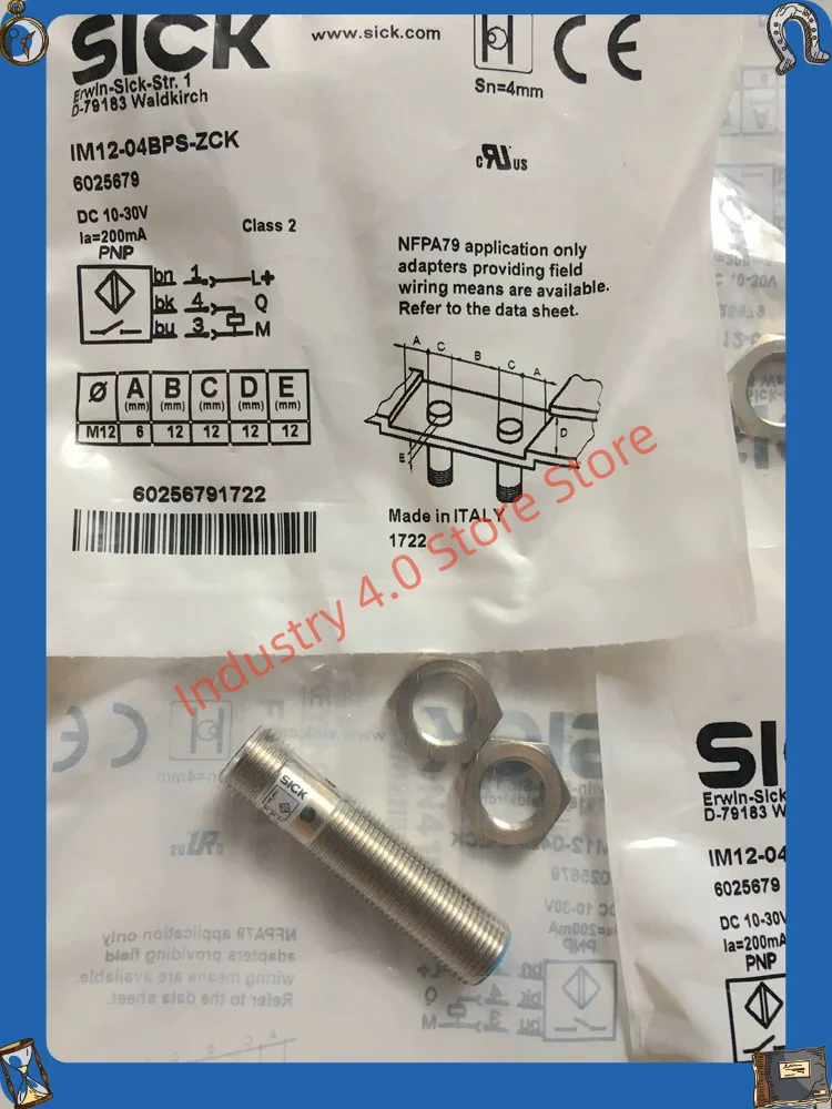 Proximity switch IM12-04BPS-ZCK Item number 6025679 Brand New