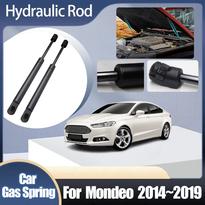 

For Ford Mondeo MK4 Accessories 2014~2019 2018 Auto Car Hydraulic Gas Strut Bars Springs Front Gate Shock Lift Car Accessories