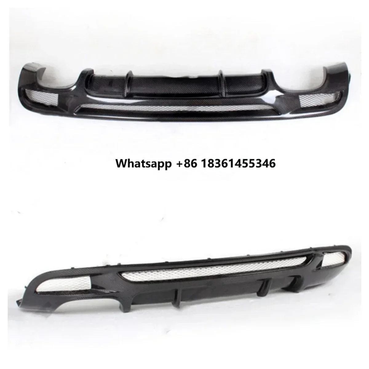 For 1 series E82 M-tech 135i 120i 2007 2008 2010-13 convert Auto Accessories Body Kit Carbon Fiber Rear Lip assembly