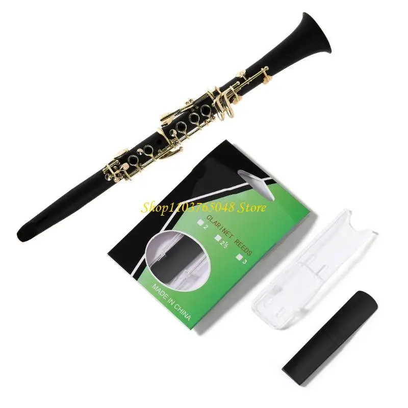 R53E 3Pcs Resin Clarinet Mouthpiece Repair Accessories Strength 1.5/2.0/2.5
