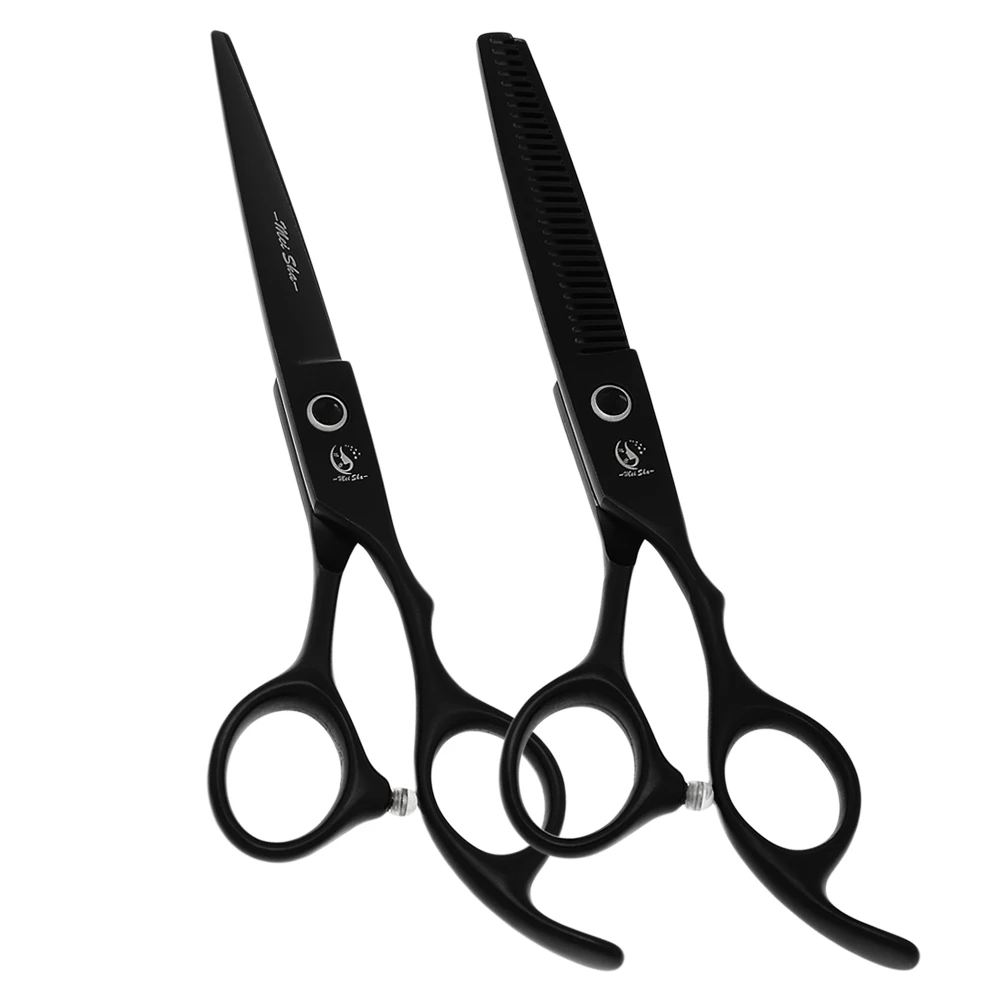 

6.0" Salon Hairdressing Scissors Japan 440C Salon Barber Hair Cutting Thinning Shears Hair Styling Scissors Hair Trimmers A0077A