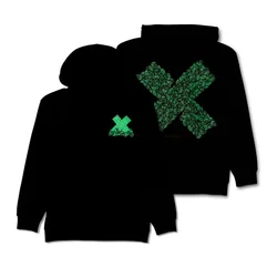 XPLR Men's and Women's Sam and Colby Bones Hoodies Merch Hoodies Shining in the Dark Hip Hop Hoodies Fan Sweatshirts Casual Wear