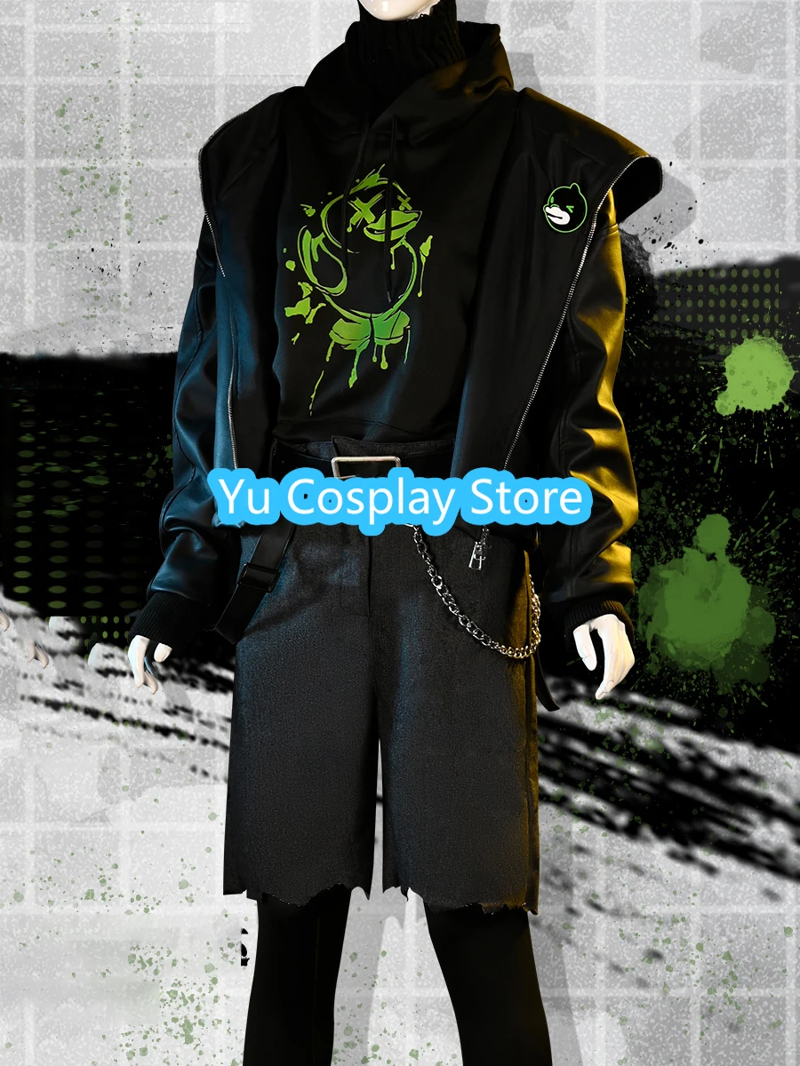 Game Identity V Mercenary Naib Subedar Cosplay Costume Casual Hip Hop Clothing With Hat Halloween Carnival Uniforms Custom Made