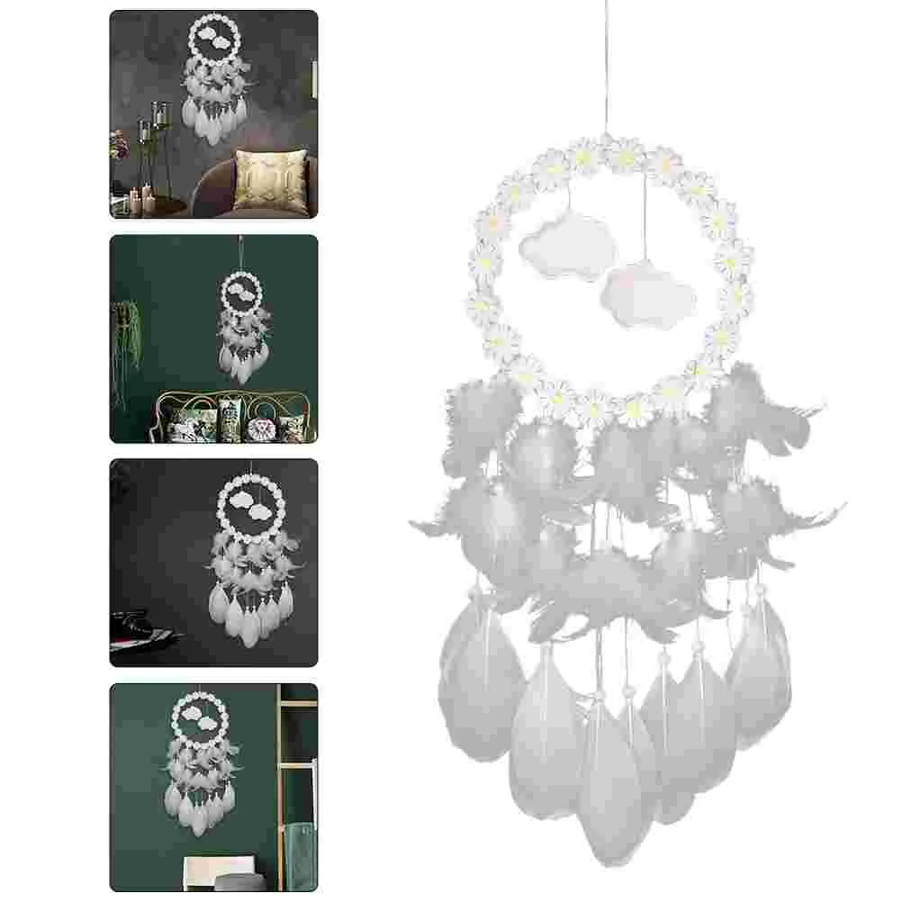 Cloud Dream Catcher Wall Ornament Room Decoration Hanging Decorate Cotton Thread