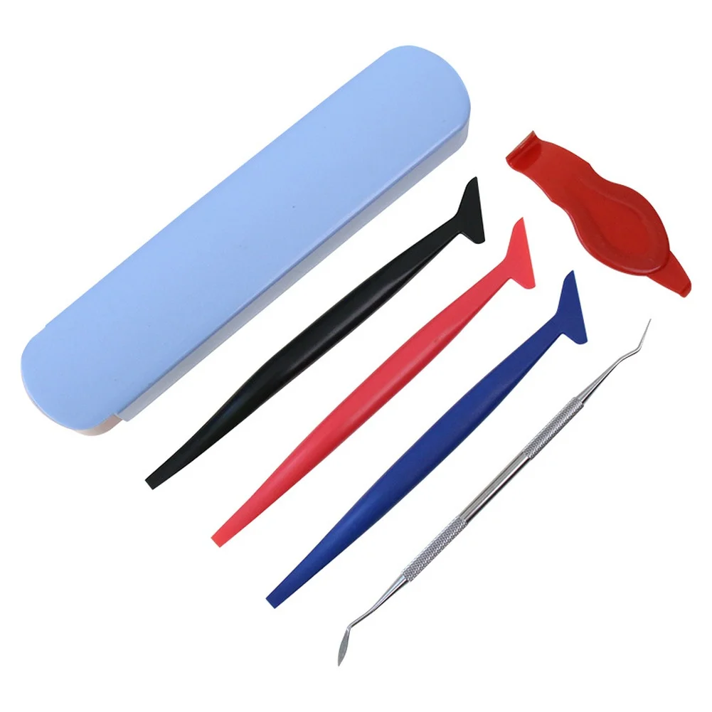 Plastic Trimming Tool Kit 5 Piece for Car Window Tinting For film Installation and For Smoothing of Color Change Covers
