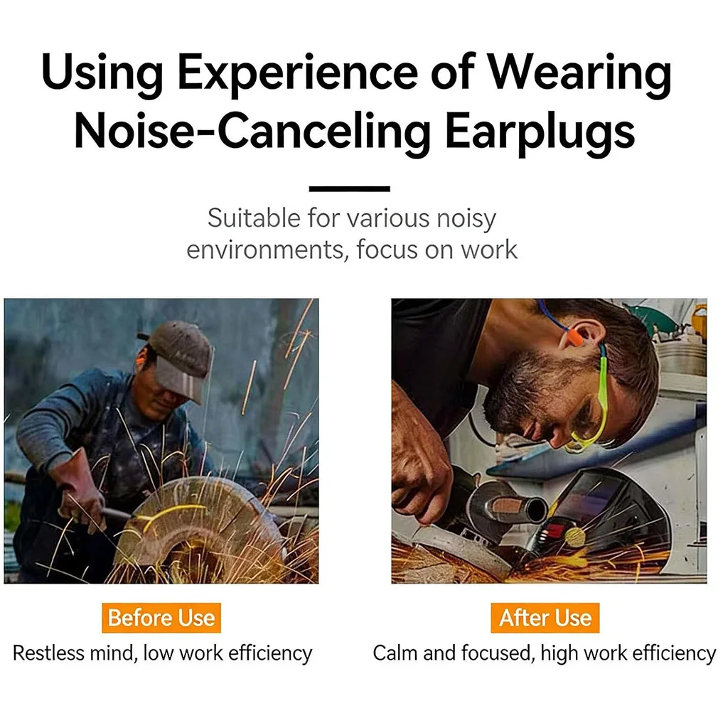 Hot Ear Plugs Bluetooth Wired  Earphone For Work Noise Suppression Hearing Protection Construction Sites Noisy Places Headset image 6